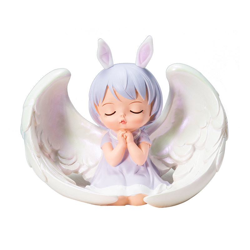 可爱天使宝宝玩偶卡通安妮贝拉摆件蛋糕装饰月亮节日装扮用品