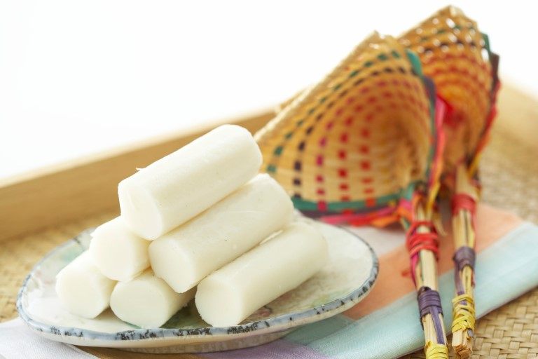 韩剧同款年糕米条熙福记年糕长条500g韩国街边小店同款