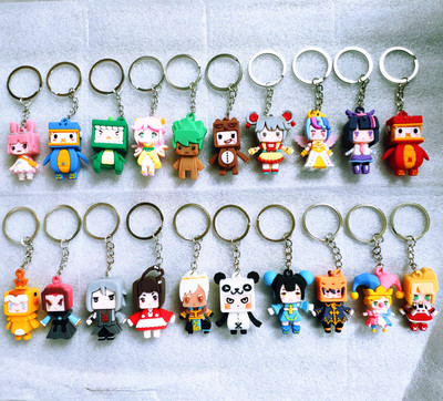 玩偶迷你世界挂件卡通游戏公仔皮肤小楼玩具动漫挂件