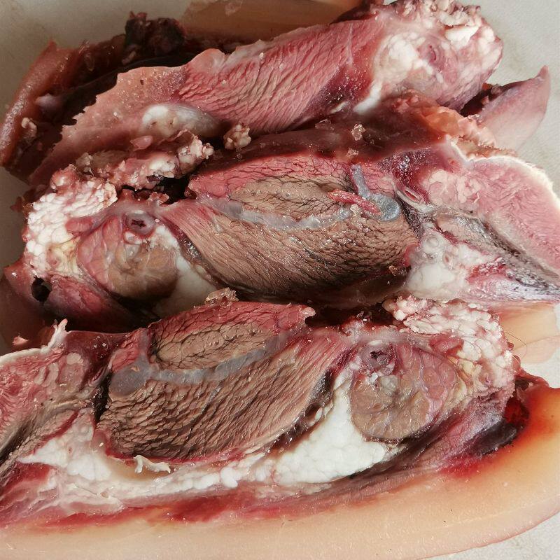 肉全熟食牛肉脸带杂牛熟牛牛头全熟带皮新鲜牛杂类