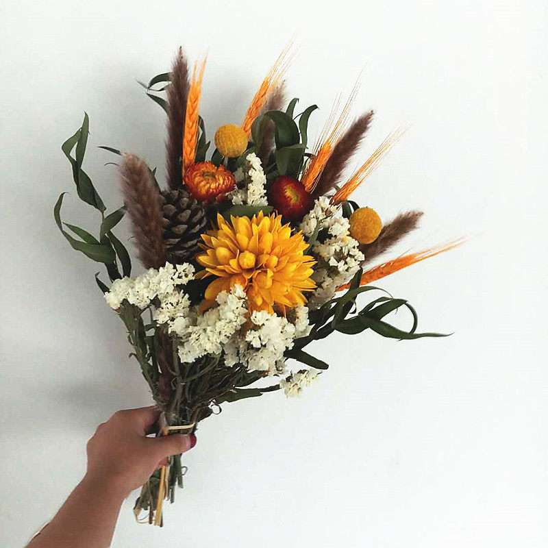 向日葵干花云南天然风干真花家居装饰摆件ins网红干花
