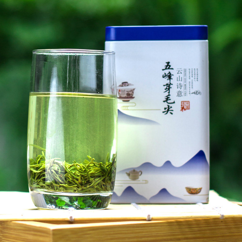 毛尖五峰绿茶2020年明前新茶采花百圆浓香耐泡回信阳毛尖