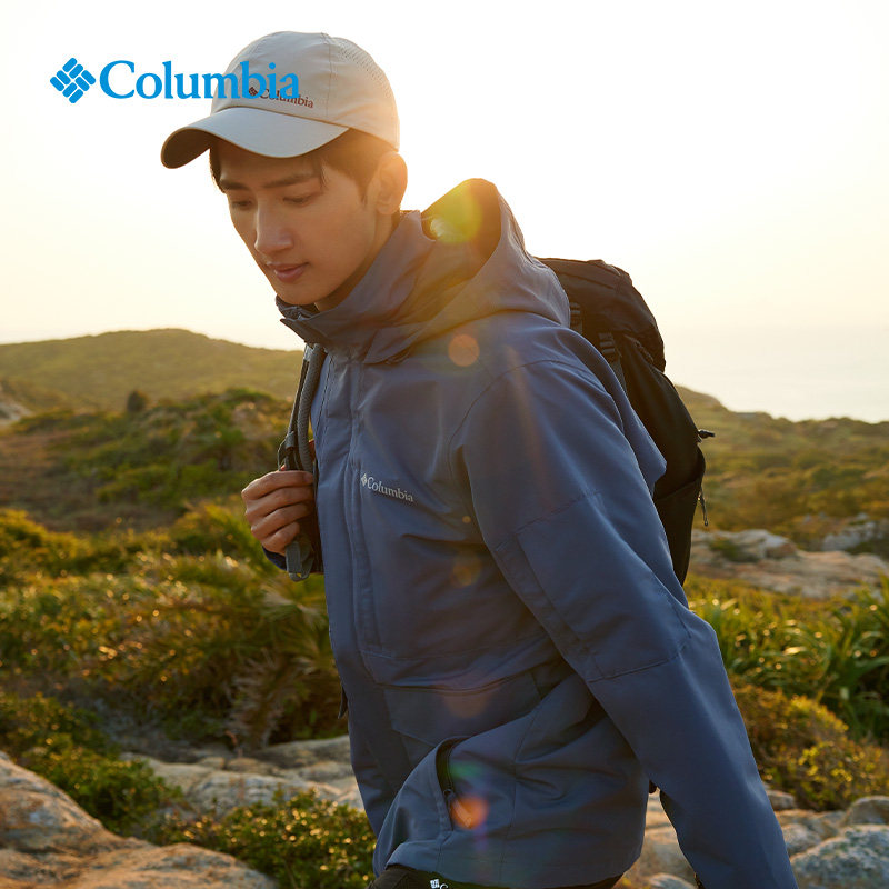 columbia哥伦比亚男子城市户外系列防水冲锋休闲外套冲锋衣