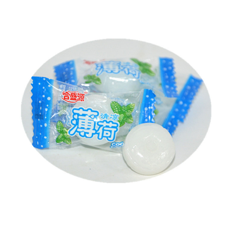 薄荷清爽糖包合盛源硬糖糖果老式小时候味道散装传统糖果