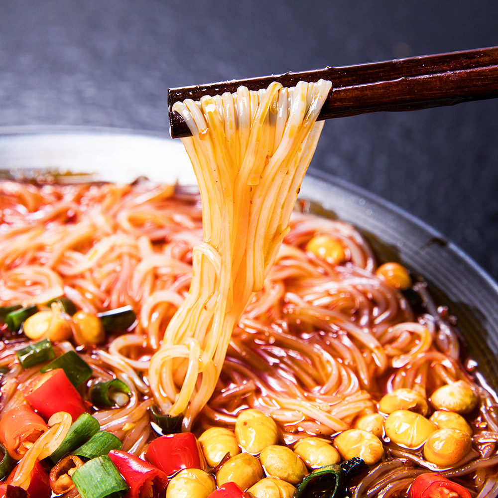 派力特重庆酸辣粉106g*10袋麻辣红薯粉丝方便速食泡面袋装