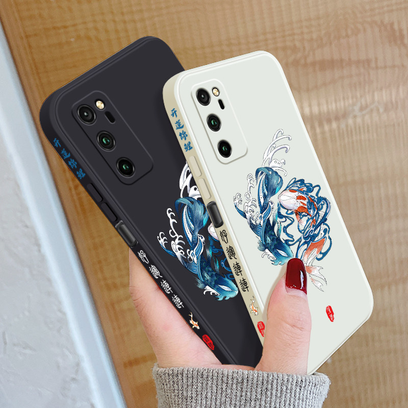 荣耀v30pro华为荣耀全包开运新款男女网红创意软壳手机保护套