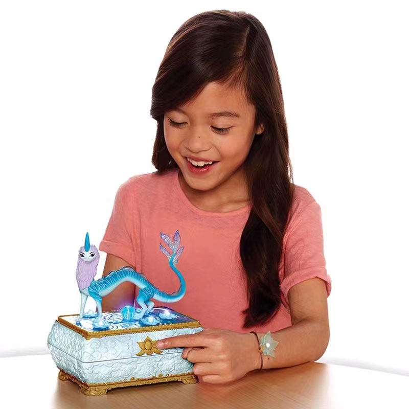 迪士尼disney寻龙传说raya公主音乐盒玩具八音盒女孩八音盒