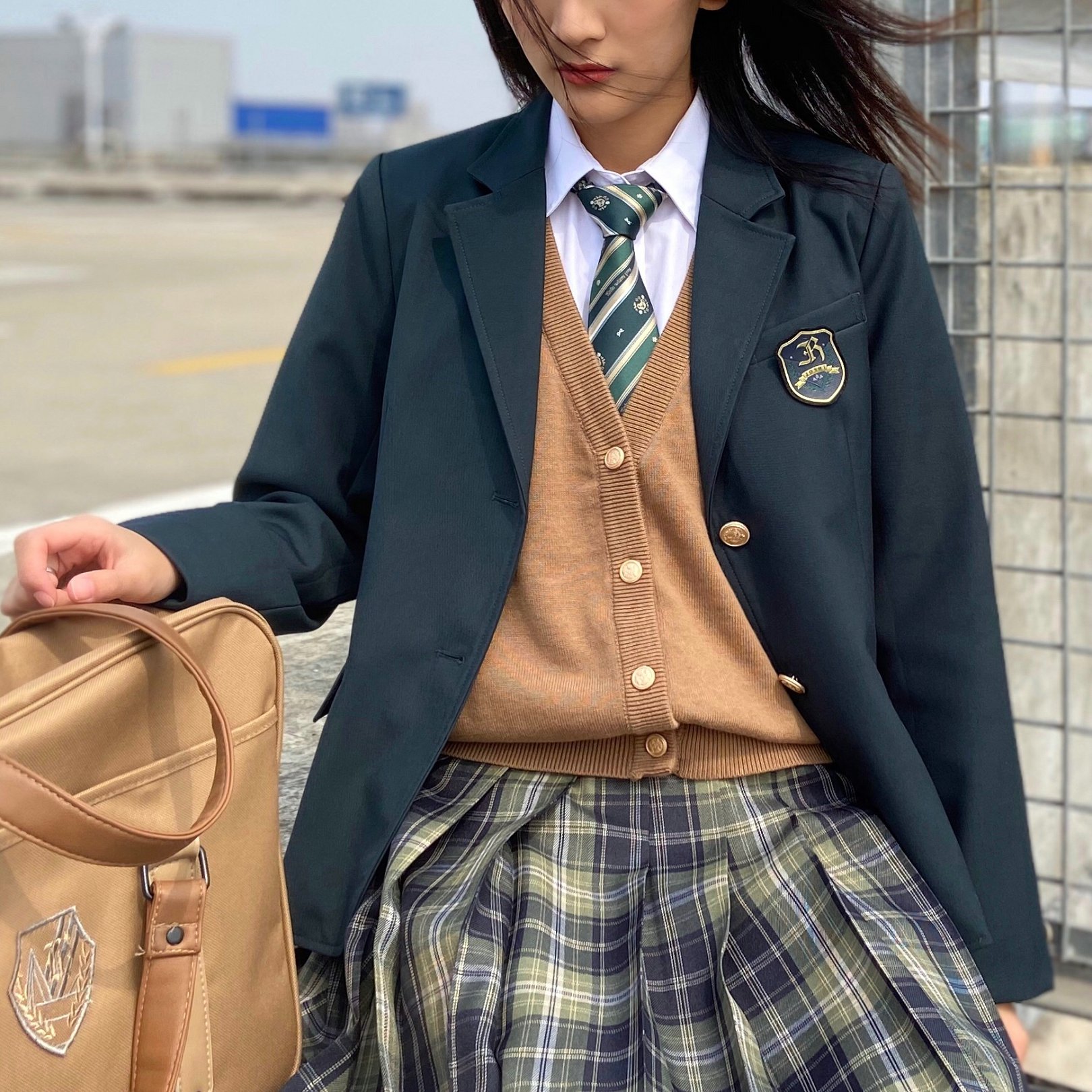 dk服日水手衬衫西式领带制服潘特jk考拉领带