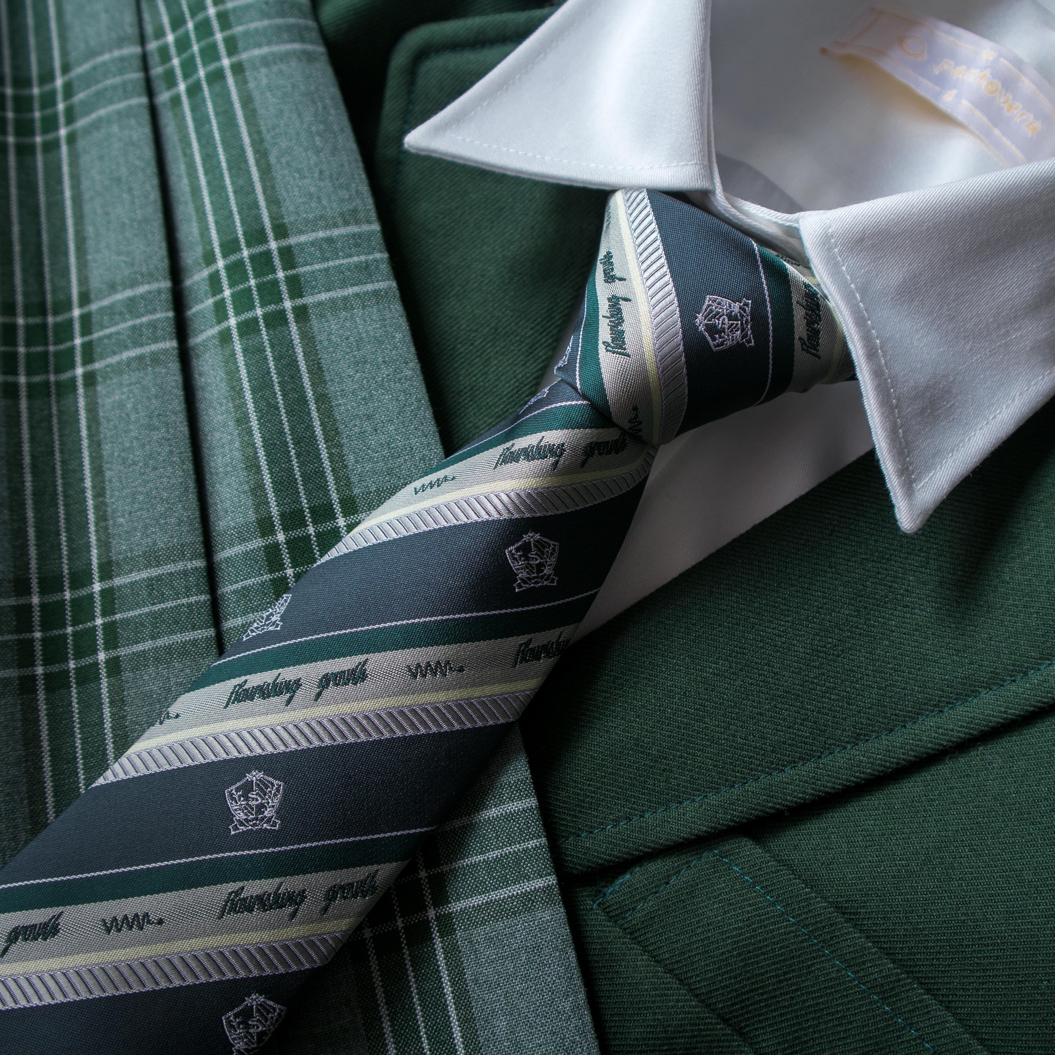 【潘特维拉】茂盛生长 jk/dk制服原创设计领带手作领结校供小物