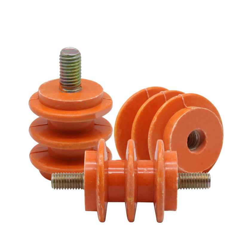 黄色箱柜支柱绝缘零地配电箱绝缘子配电低压螺杆配电设备