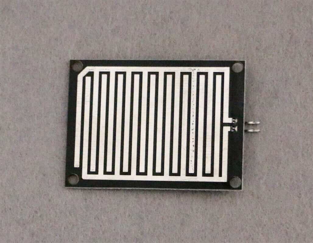 模块雨滴传感器雨水下雨大面积天气传感器