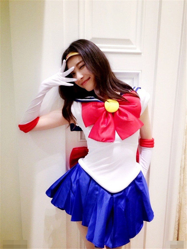 sailormoon美少女战士cosplay衣服野兔定做美战水冰月现货cosplay女装