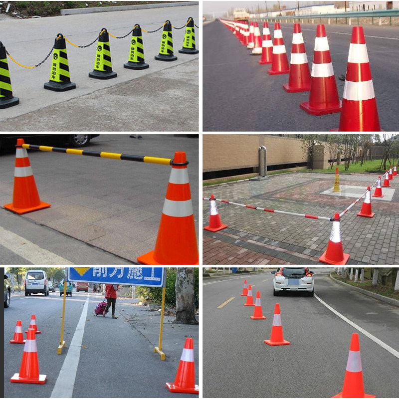 锥形路障雪糕交通90cm高交通桶路停车禁止锥桶路锥