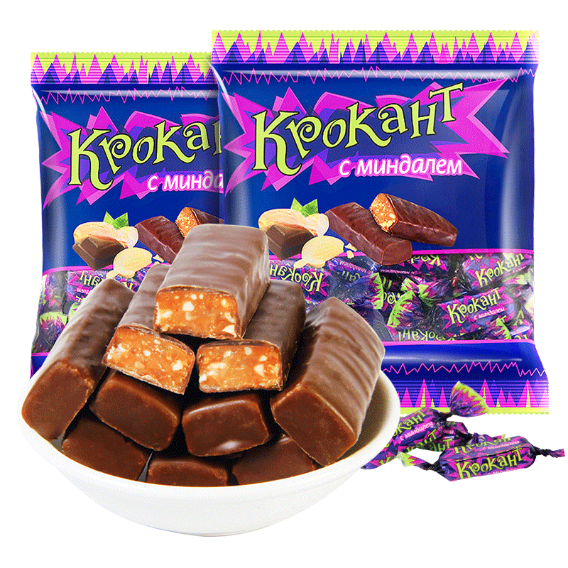 kdv俄罗斯紫皮糖500g