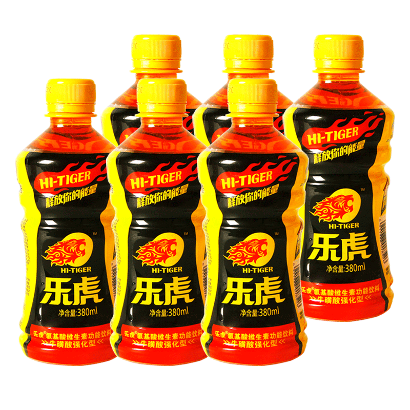 乐虎维生素功能饮料380ml*6瓶运动功能饮料休闲饮品散装批发包邮