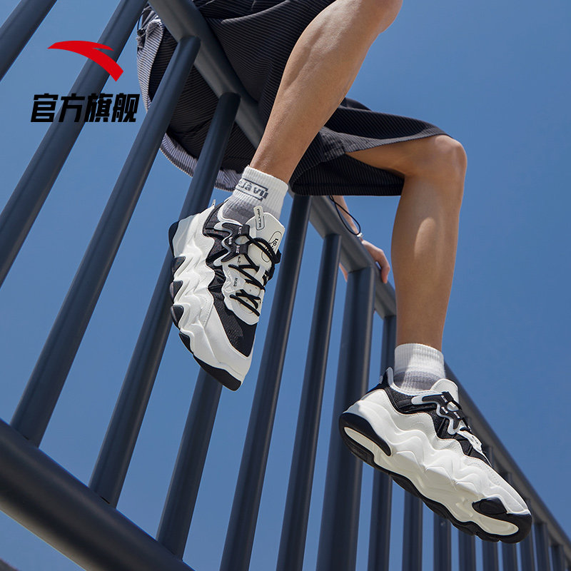 安踏男鞋休闲鞋2021春夏季新款男士鞋子潮流运动鞋板鞋