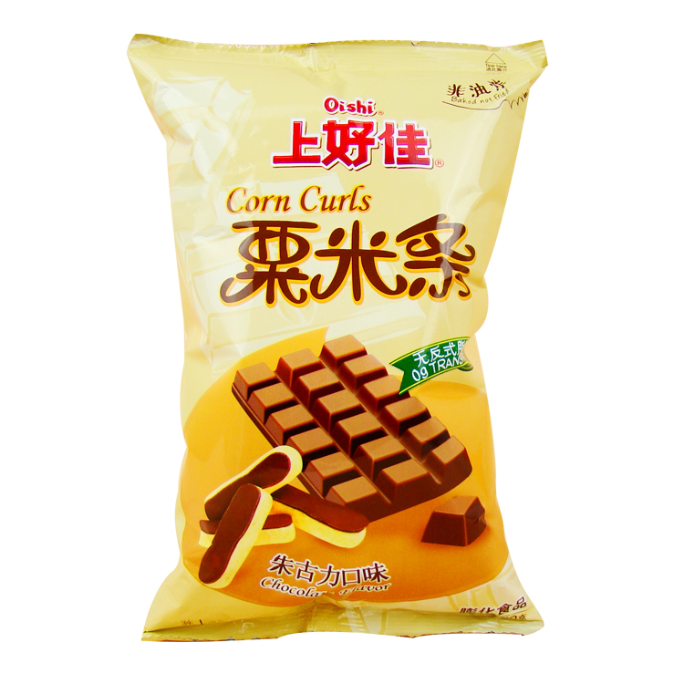 乐意连锁上好佳粟米膨化食品可可40g40袋江浙沪包邮膨化食品