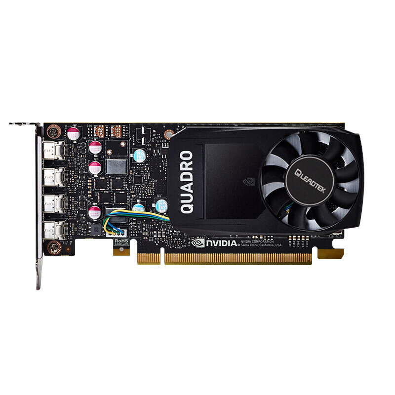 显卡盒装丽台quadrop6202gb3d建模渲染剪辑显卡