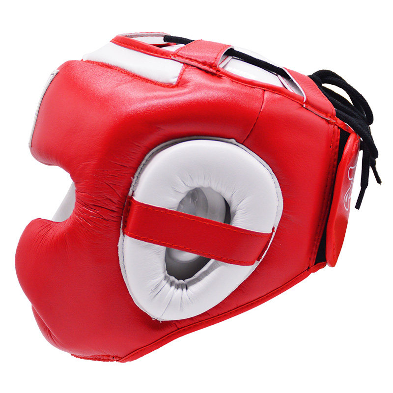 九段龙成人儿童全封闭式拳击头盔猴脸护头泰拳护脸拳击头盔