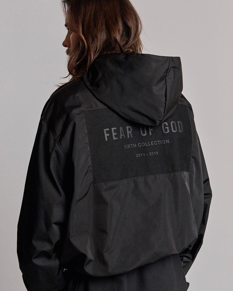第六季主线高街连帽冲锋衣短款宽松夹克外套 6th god fog of fear