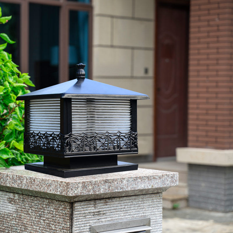 凤鸣欧式户外柱头灯围墙庭院大门灯防水草坪灯别墅花园景观门柱灯