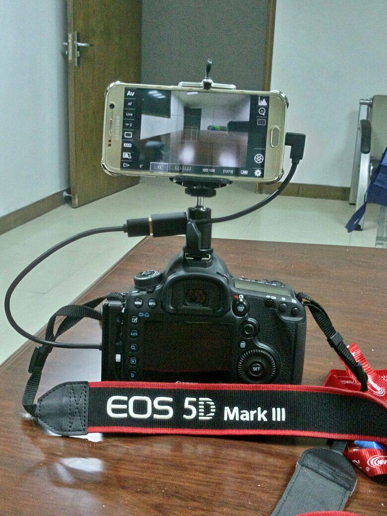 手机相机取景器佳能单反低机位摄影变大屏翻转屏监视器热靴支架