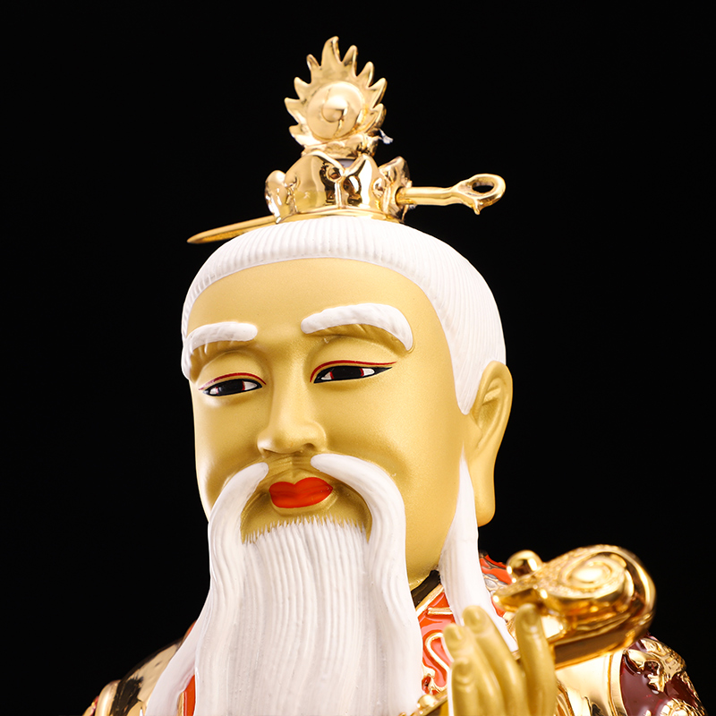 神像太上老君道家家祖师爷供奉元始道德天尊摆件