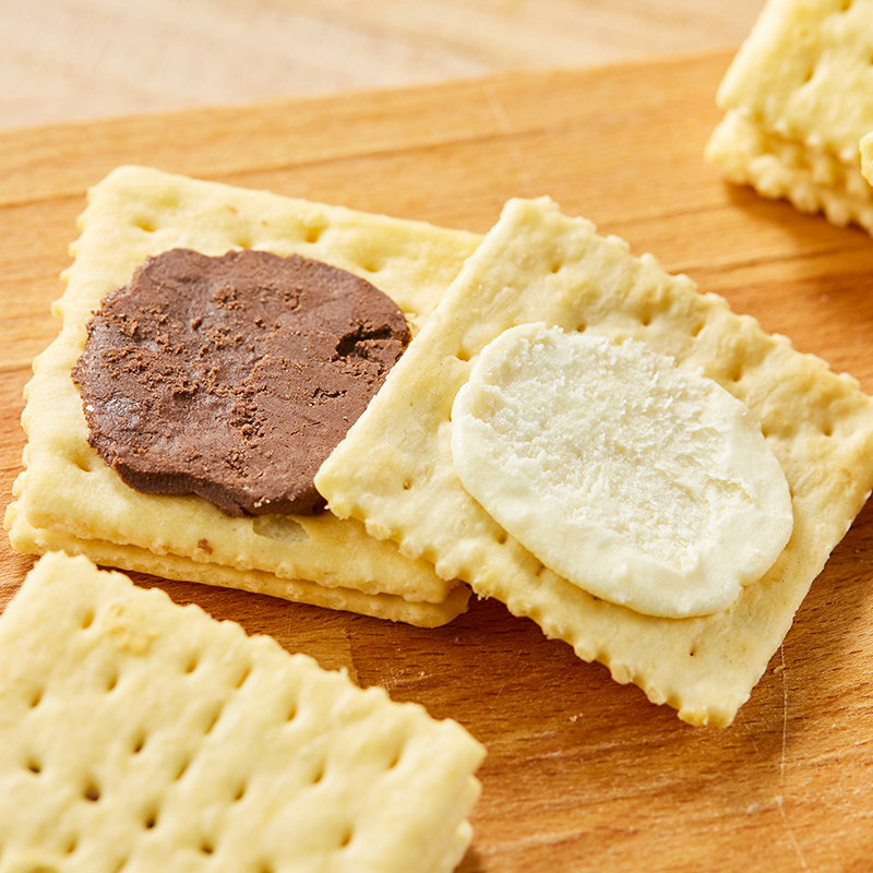 康师傅32夹心饼干清新柠檬散称500g多味混合零食独立小包装食品