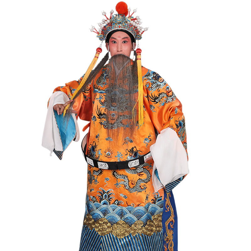戏装京剧戏曲服装皇帝皇上王爷龙袍蟒袍团龙民族服装