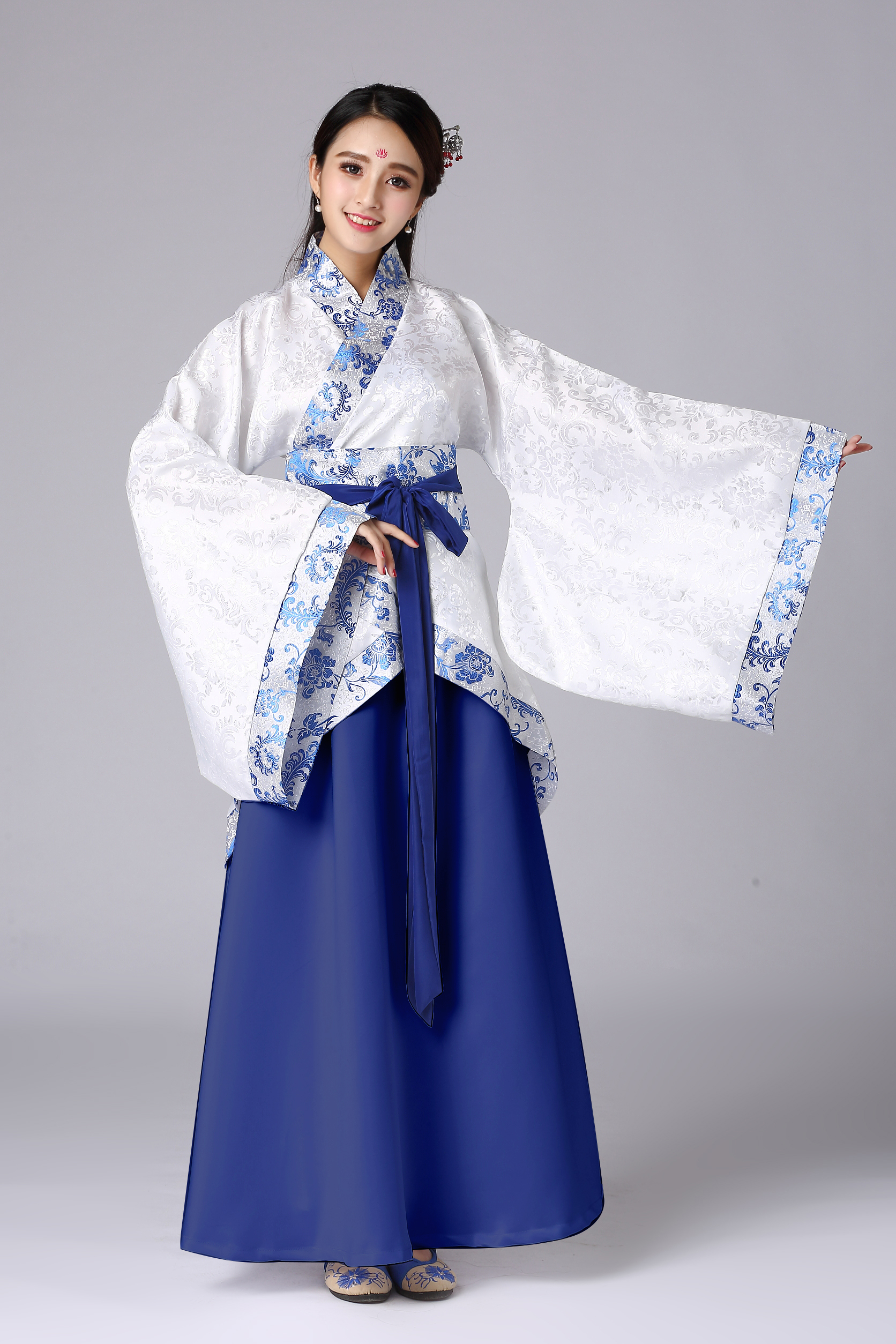 古装汉服女装仙女唐朝古代服装舞蹈演出服襦裙公主贵妃古典舞唐