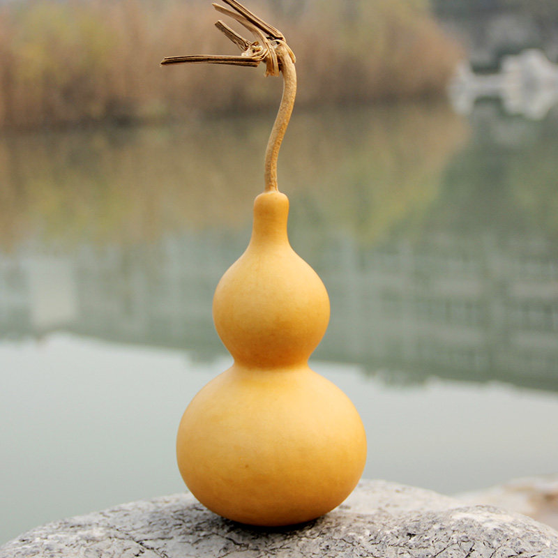 天然大葫芦摆件文玩手捻把玩小葫芦挂件风水家居手把件客厅开光