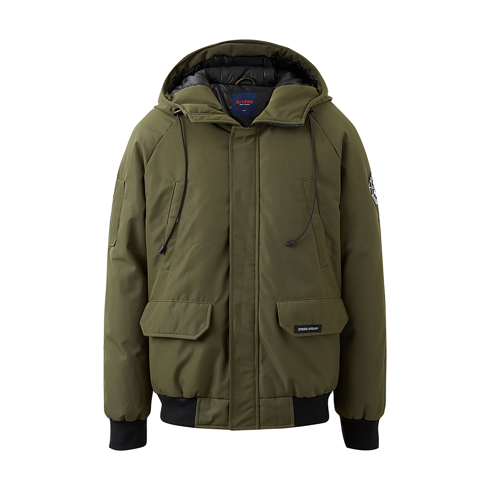 美特斯邦威休闲连帽外套美特使邦威newear美斯特邦威羽绒服男美邦