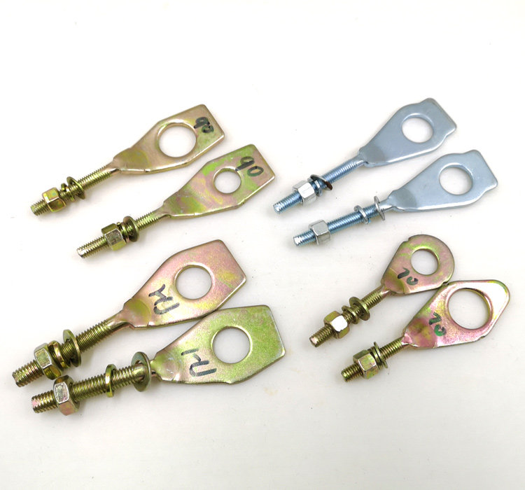 包邮嘉陵弯梁车摩托车配件链条张紧调节器鱼尾千斤链条