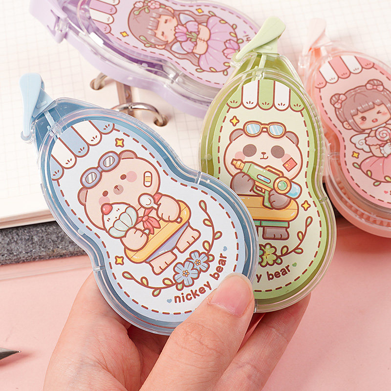 涂改实惠大容量修改改正改错初中生静音日系可爱修正带