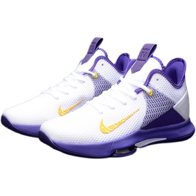 詹姆斯球鞋篮球透气实战16男湖人战靴lbj明星篮球鞋