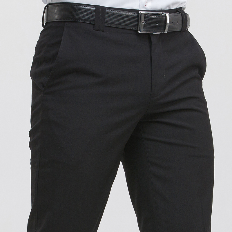 垂感西裤男商务正装直筒修身职业免烫西服裤子上班西装裤男秋冬款