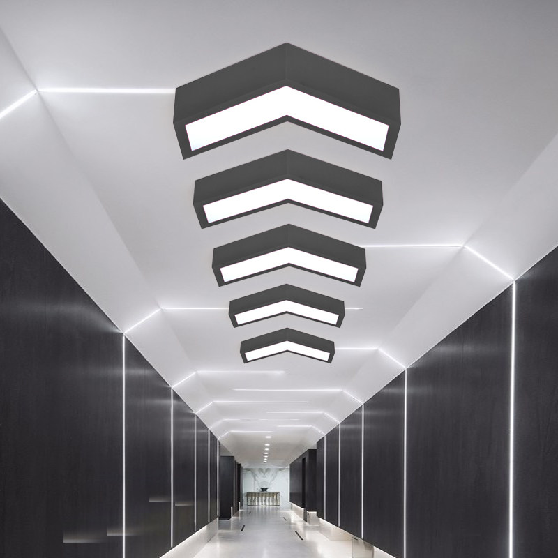 创意箭头头灯简约现代过道走廊走道幼儿园游乐园吸顶灯
