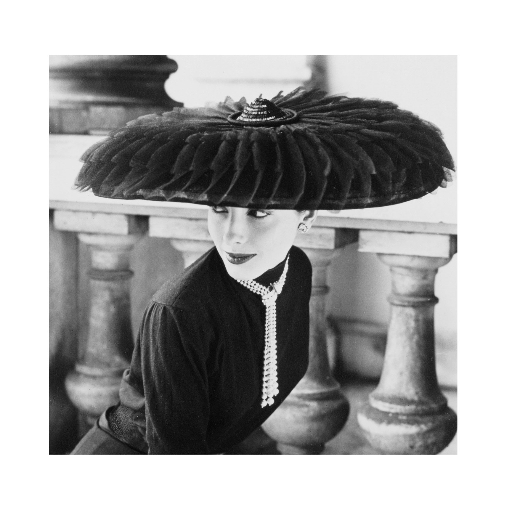 奥黛丽赫本挂画黑白人物画时尚潮流女性服装店现代装饰画