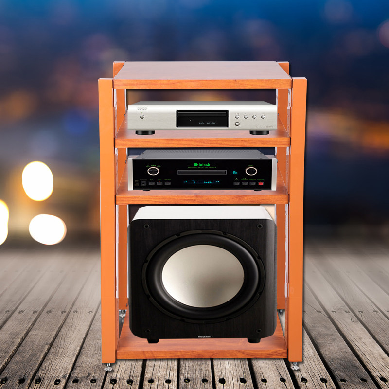 升降功放机柜影音器材音响设备功放机架ktv会议室客厅柜子