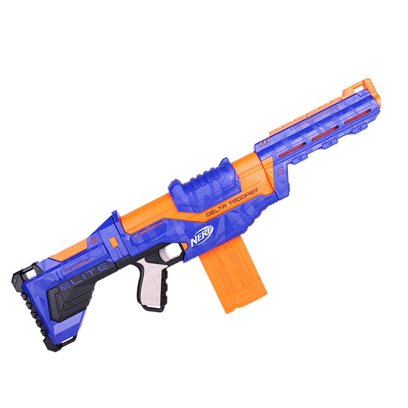 孩之宝nerf热火精英系列速瞄射器升级版玩具软弹枪伞兵e1912