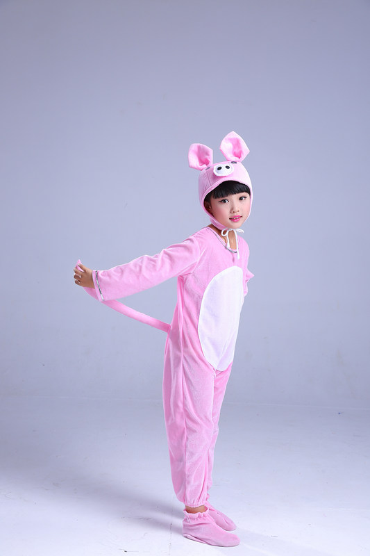 六一儿童节动物小猪表演服卡通幼儿园装扮猪猪侠佩奇演出舞蹈服装
