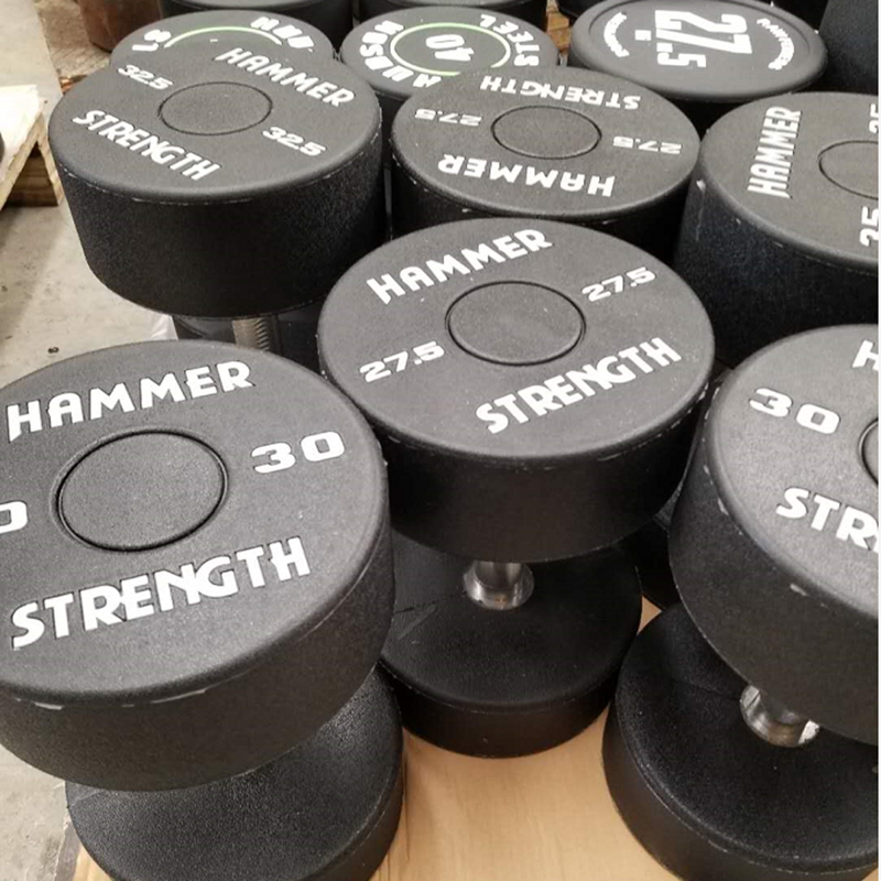 哑铃悍马高端pu健身房工作室家用商用器械环保哑铃