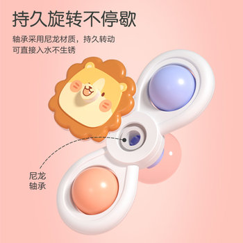 Baby sucker spinner baby toy cartoon ເດັກນ້ອຍ 0 ຫາ 1 ປີ ເດັກນ້ອຍ 6-12 ເດືອນຂຶ້ນໄປ 8 ສາມາດ chew 4