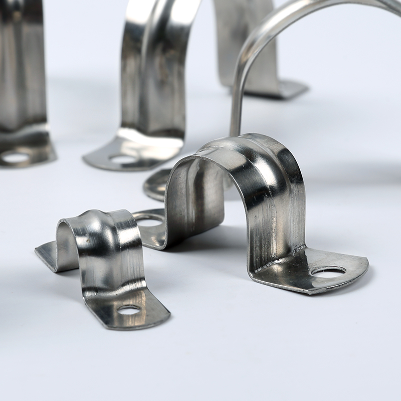 管卡喉箍欧式固定卡扣水管不锈钢抱箍马卡骑马管夹