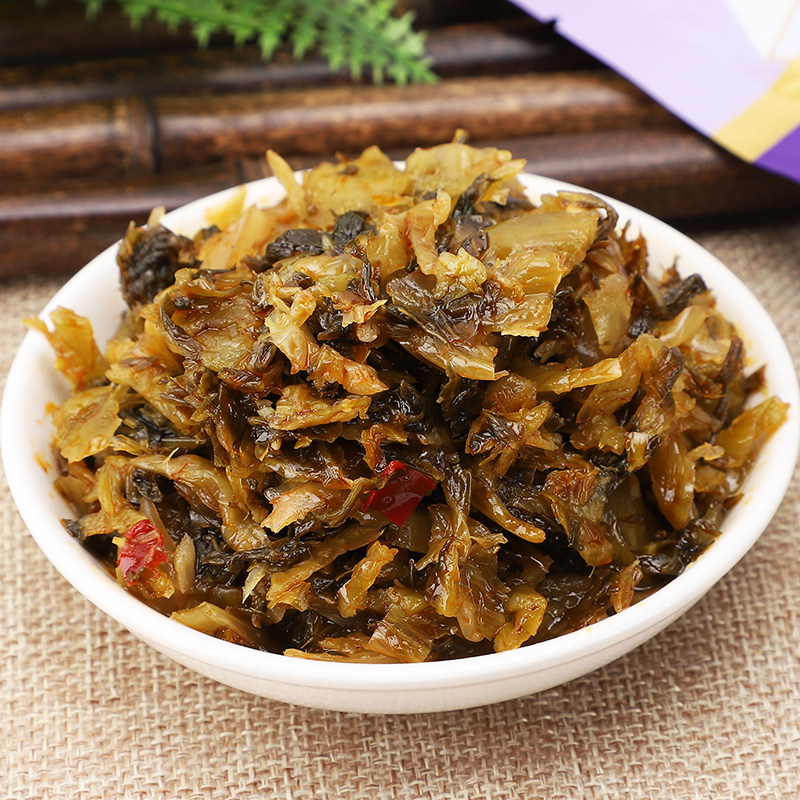 宝食老坛酸菜80g30包整箱福建咸菜酱菜腌菜腌制