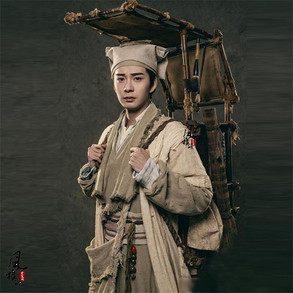 影视古装采臣倩女幽魂同款宋朝儒生书生才子走秀民族服装