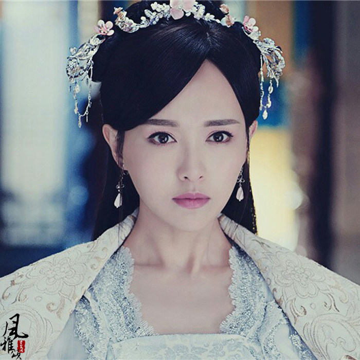 锦绣未央同款唐风汉古装唐嫣李未央蕾丝朝服小姐年会民族服装