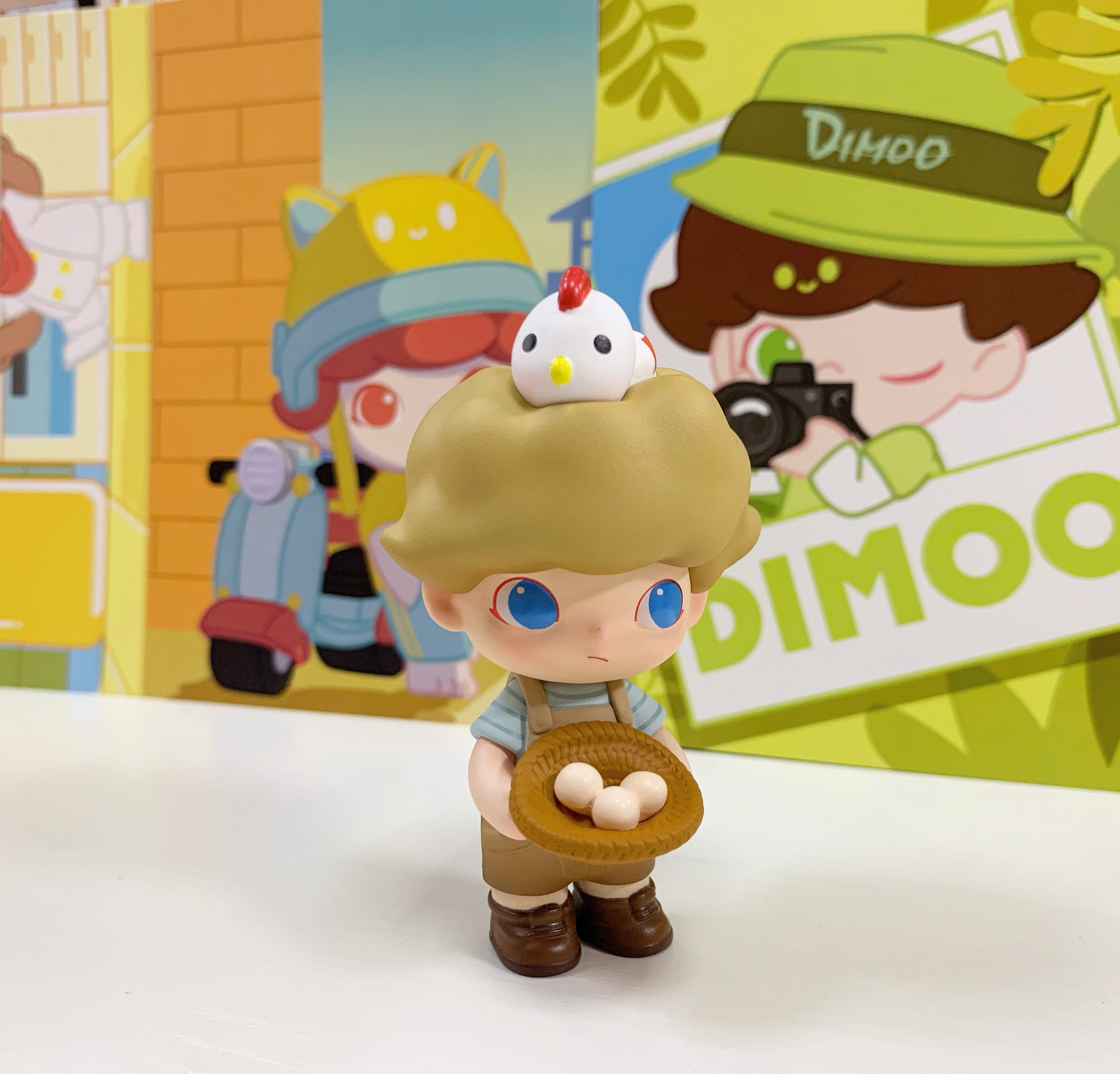 dimoo社会大学盲盒正版泡泡玛特雕塑电竞外卖潮玩潮玩盲盒