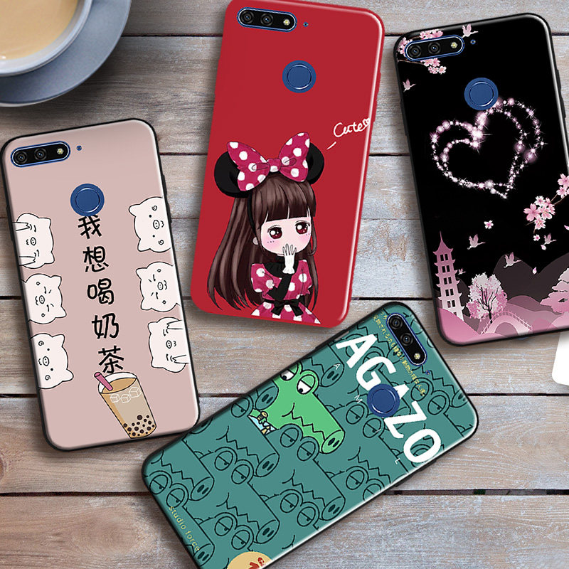 适用atual10huawei可爱卡通8e畅想保护套atutl10新款手机保护套