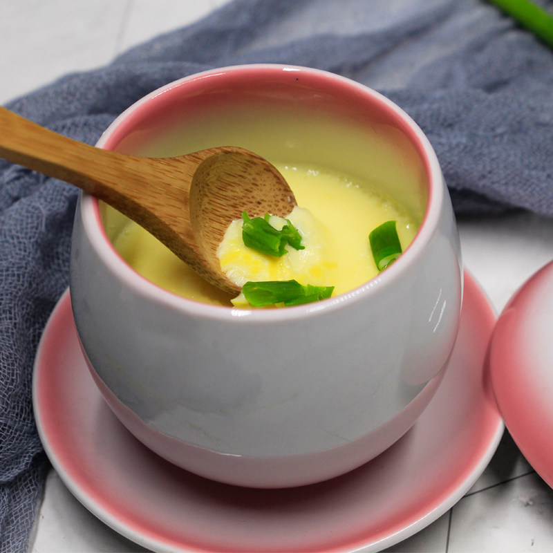 碗盅陶瓷鸡蛋羹盅炖蛋盅蒸蛋盅燕窝盅带盖带碗